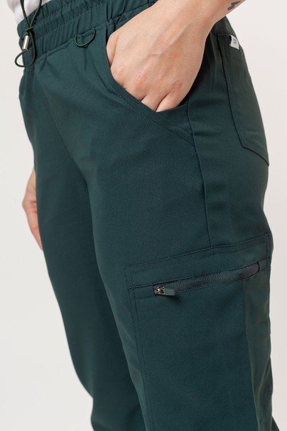 Dámské lékařská souprava Uniforms World 109PSX Shelly Jogger (kalhoty Ava) tmavě zelená-11