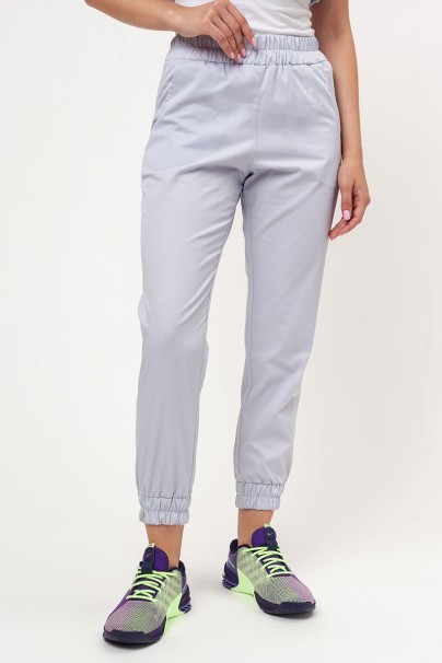 Dámská lékařská souprava Sunrise Basic Jogger FRESH světle šedá-8