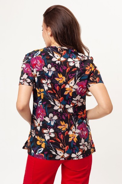 Dámská lékařská halena Cherokee Prints V-neck Artful Blooms-1