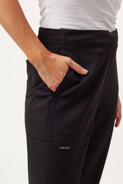 Dámská lékařská souprava Cherokee Ultra (halena V-neck, kalhoty Jogger) černá-8