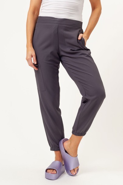 Dámská lékařská souprava Cherokee Ultra (halena V-neck, kalhoty Jogger) šedá-7