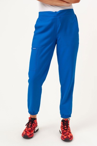 Dámská lékařská souprava Cherokee Ultra (halena V-neck, kalhoty Jogger) královsky modrá-7