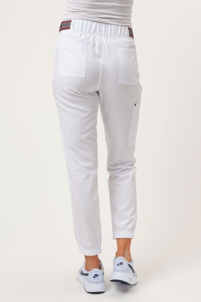 Dámské lékařské kalhoty Dickies EDS NXT Mid Rise jogger bílé-2