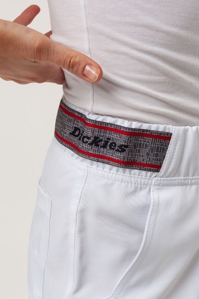 Dámské lékařské kalhoty Dickies EDS NXT Mid Rise jogger bílé-4