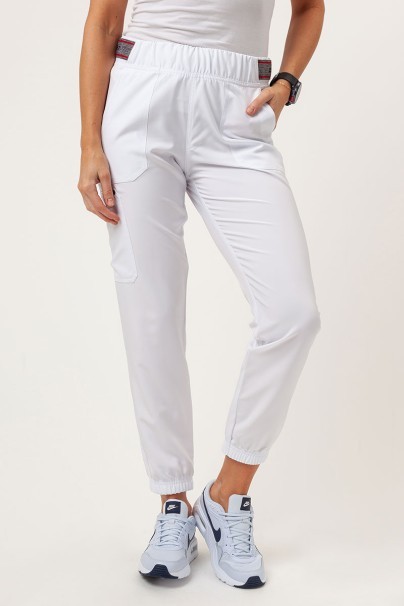 Dámská lékařská souprava Dickies EDS NXT (halena V-neck, kalhoty Jogger) bílá-8