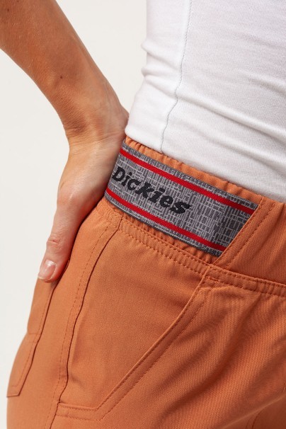 Dámské lékařské kalhoty Dickies EDS NXT Mid Rise jogger hnědé-5