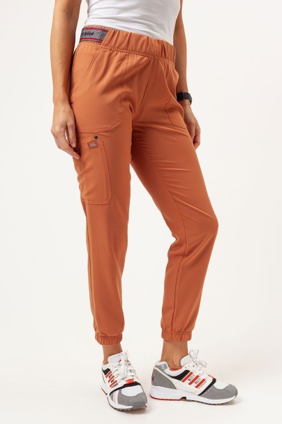 Dámská lékařská souprava Dickies EDS NXT (halena V-neck, kalhoty Jogger) hnědá-8