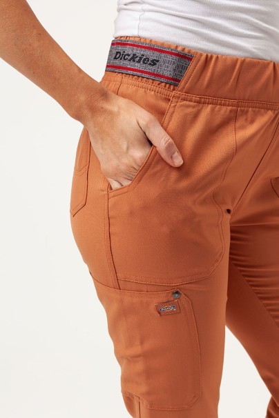 Dámská lékařská souprava Dickies EDS NXT (halena V-neck, kalhoty Jogger) hnědá-10