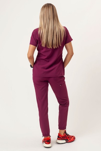 Dámské lékařské kalhoty Dickies EDS NXT Mid Rise jogger třešňové-1