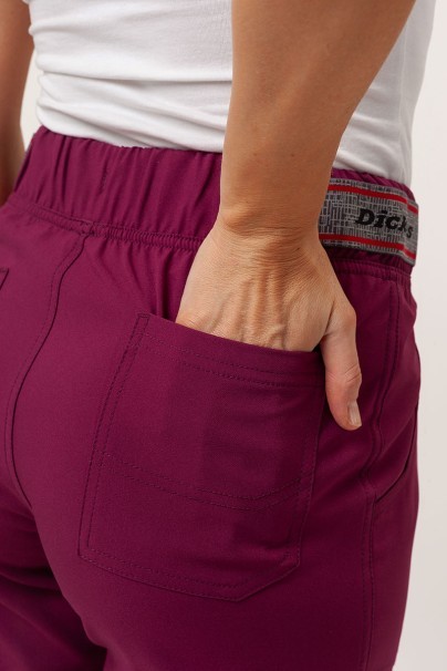 Dámské lékařské kalhoty Dickies EDS NXT Mid Rise jogger třešňové-5