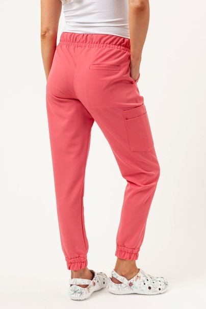 Dámské lékařské kalhoty Sunrise Uniforms Premium Vibe jogger koralové-2