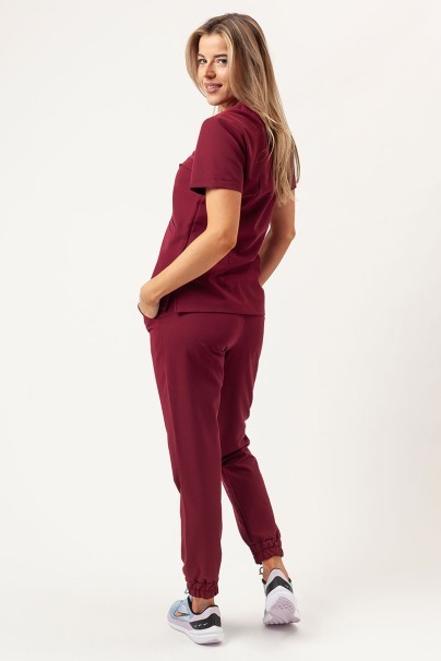 Dámské lékařské kalhoty Sunrise Uniforms Premium Vibe jogger švestkové-7