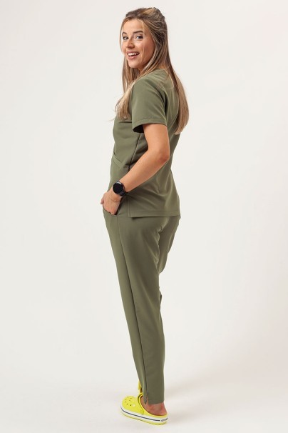 Dámské lékařské kalhoty Sunrise Uniforms Premium Pride olivkové-1