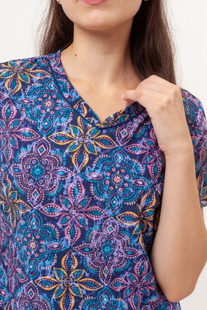 Dámská lékařská halena Cherokee Prints V-neck One In A Medallion-2