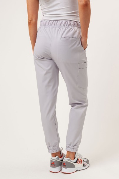 Dámské lékařské kalhoty Sunrise Uniforms Premium Vibe jogger světle šedé-2