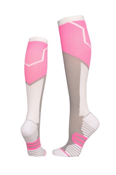 Kompresní ponožky Uniforms World Feather růžové-1