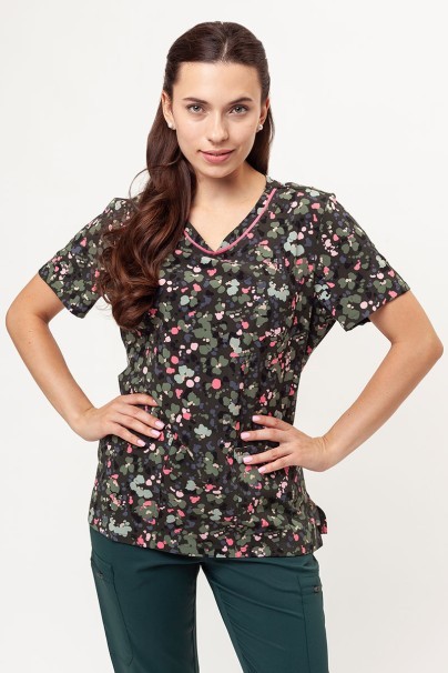 Dámská lékařská halena Cherokee Prints V-neck What The Speck-1