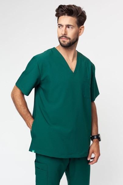 Lékařská halena Sunrise Uniforms Premium Dose tmavě zelená-1