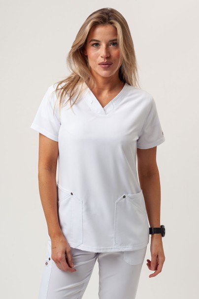 Dámská lékařská halena Dickies EDS NXT V-neck bílá-1